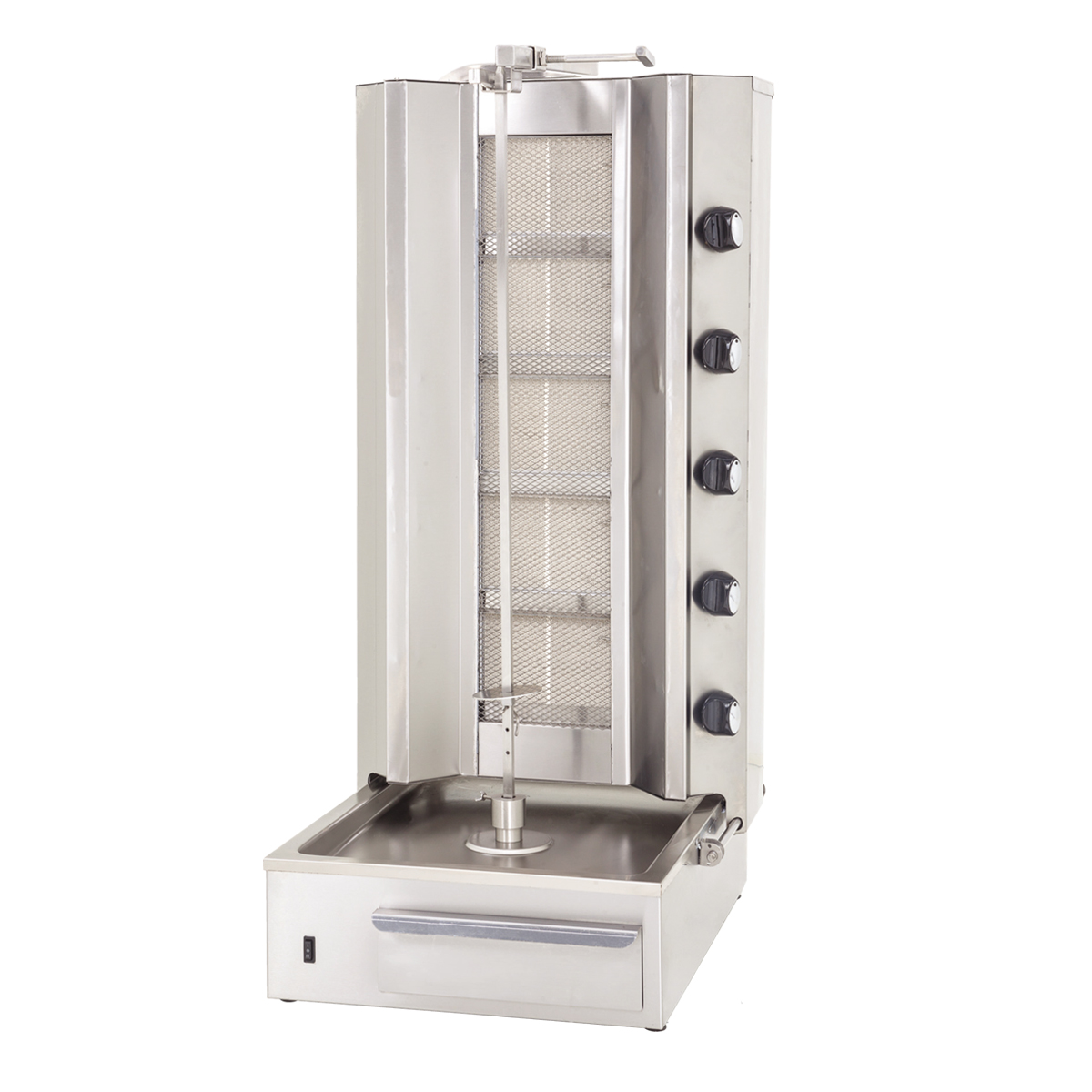 Doner Machine - Bottom Motor 5 Burner - Gas