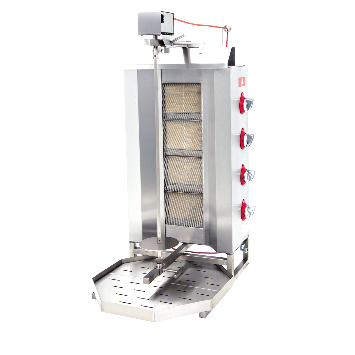 Doner Machine - Upper Motor 4 Burner -Gas