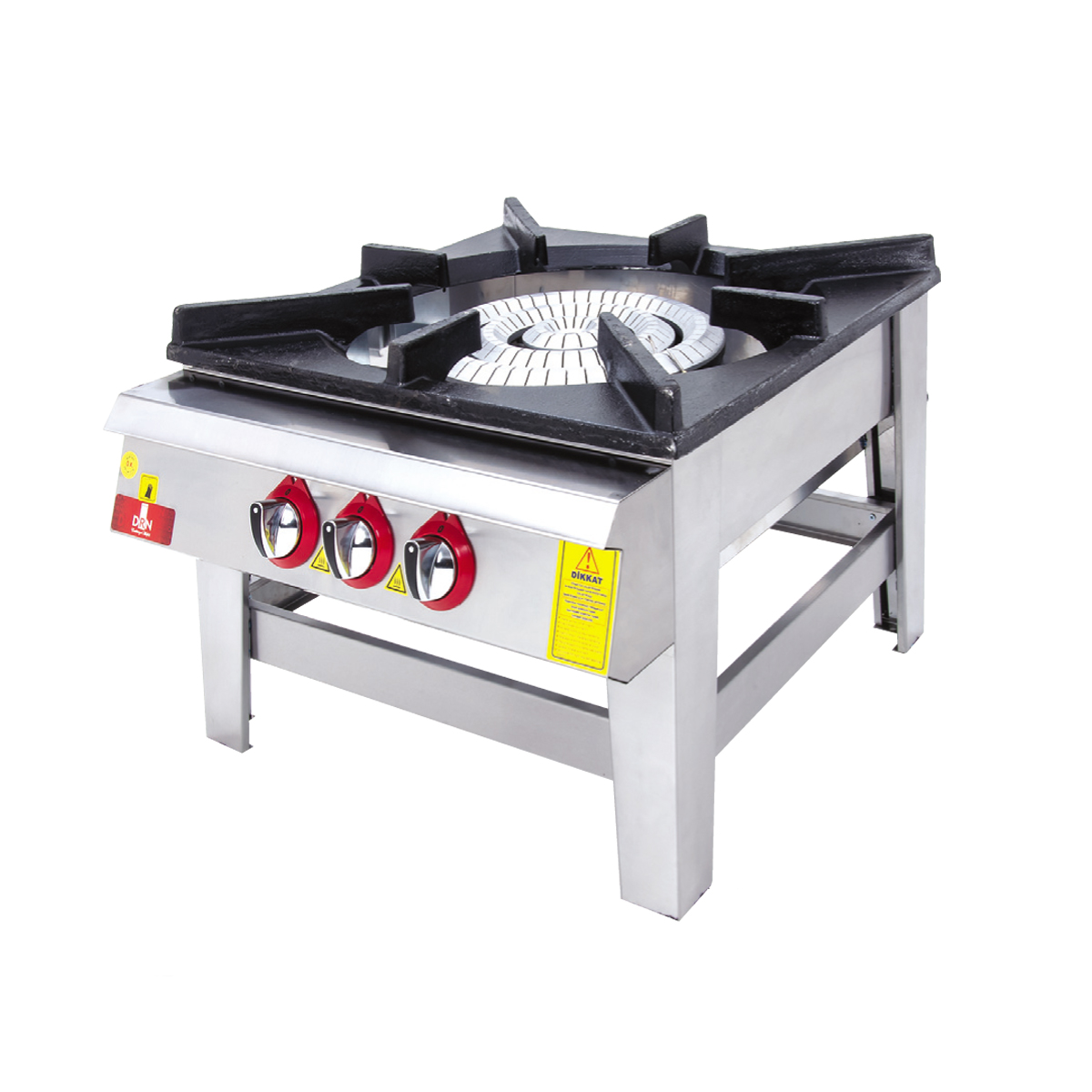 Floor Cooker - Triple Ignition - 70x70 - Gas