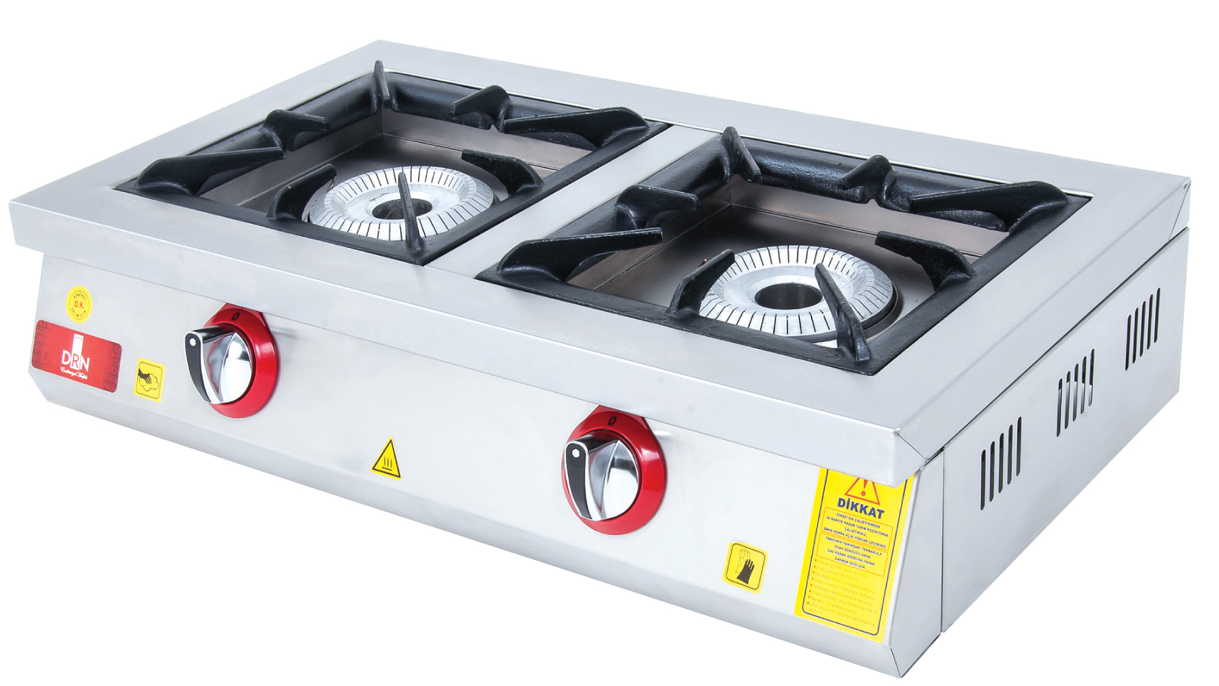 Cooktop - 2 Burners - 80x45 - Gas