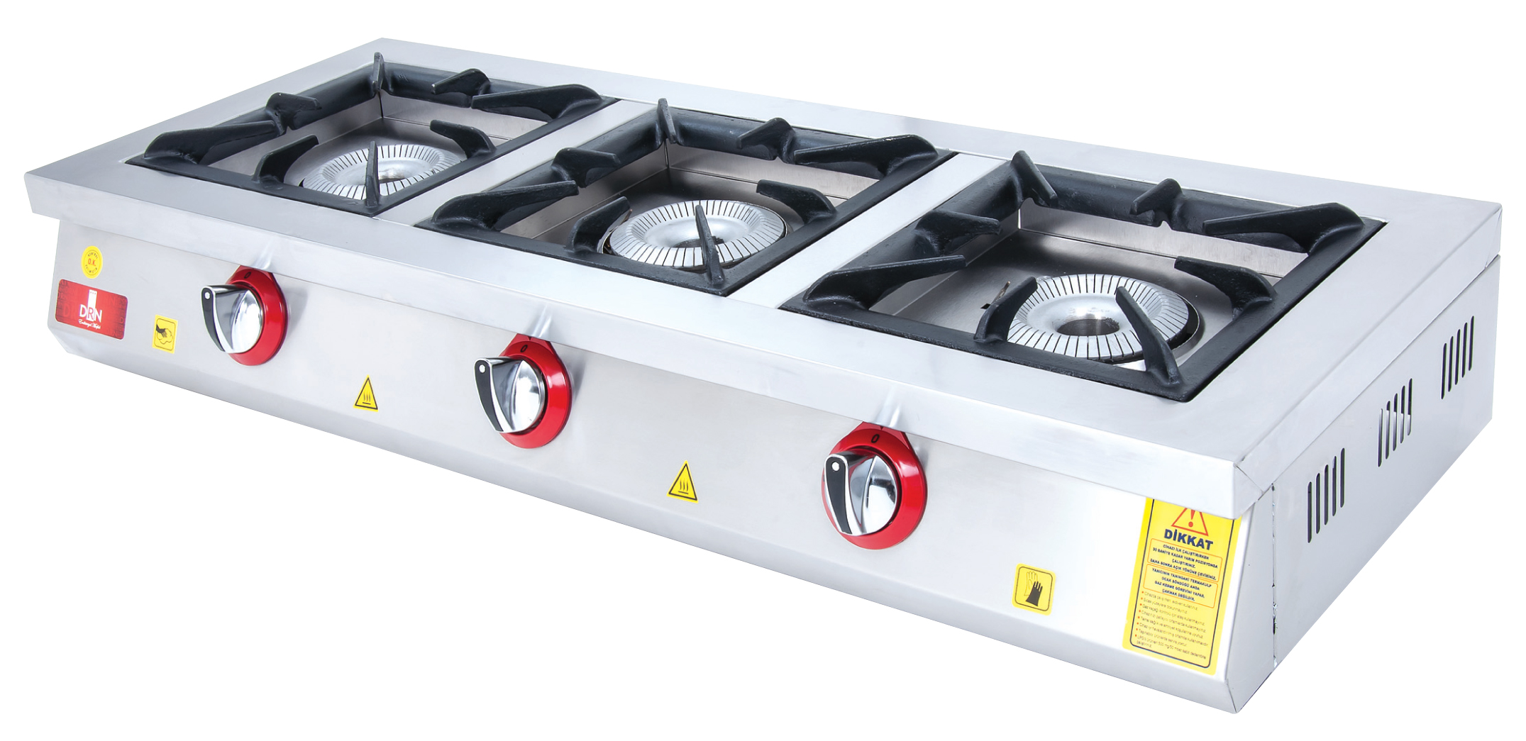 Cooktop - 3 Burners - 120x45 - Gas